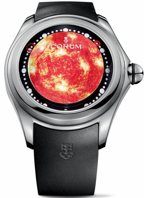 Review Corum SOLAR L390 / 03 255 - 390.101.04 / 0371 SO01 Big Bubble Magical 52 Replica watch - Click Image to Close